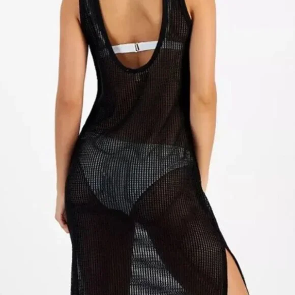 Miken Juniors' Low-Back Midi Dress Swim Cover-Up NWOT Sz XS - Picture 3 of 9